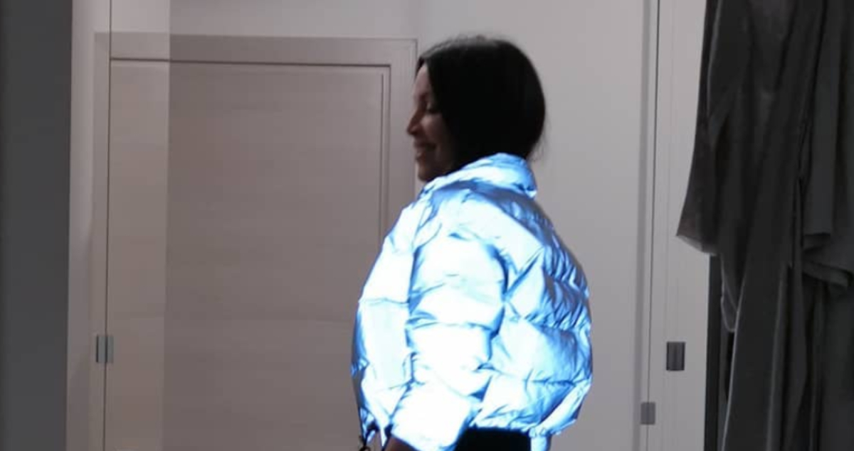 Zaslijepit će vas reflektirajući outfit Lane Klingor Mihić